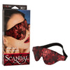 Scandal BLACKOUT EYE MASK Red and Black Blindfold