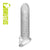 Brutus ALMIGHTY Ribbed TPE Cock Sheath 18cm Clear Penis Sleeve Extension