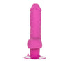 CaleXOtics SHOWER STUD Battery Powered Pure Skin Ballsy Dildo with Suction Cup
