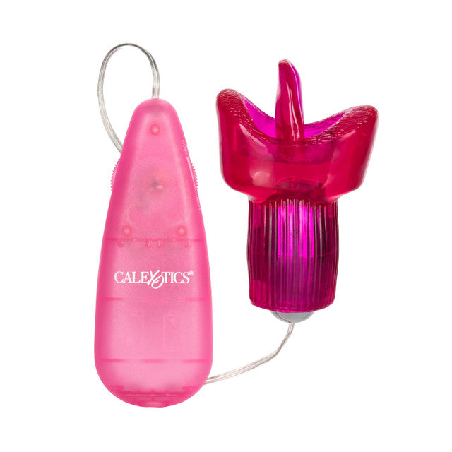 Calexotics CLASSIC CLIT KISSER Powerful Bullet Vibrator with Flickering Tongue and Remote Control