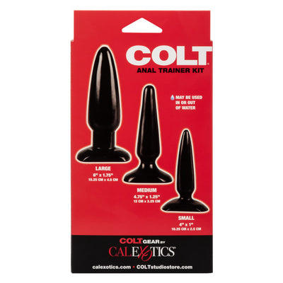 Colt ANAL TRAINER KIT with 3 Graduated Butt Plugs