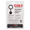 Colt WEIGHTED RING WITH WEIGHTED BALL XL Black Stretchy Cock Ring