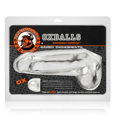 Oxballs DADDY COCKSHEATH Thick Wide Penis Extension with Ballsack Hugger