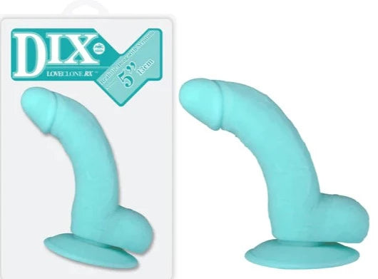 Dix Realistic Dong with Balls and Suction Cup 5 inch