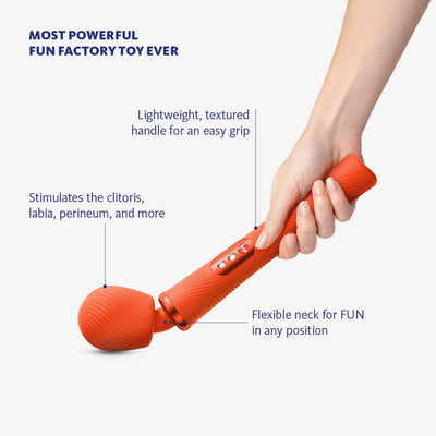 Fun Factory VIM Rumbly Rechargeable Body Wand Massager
