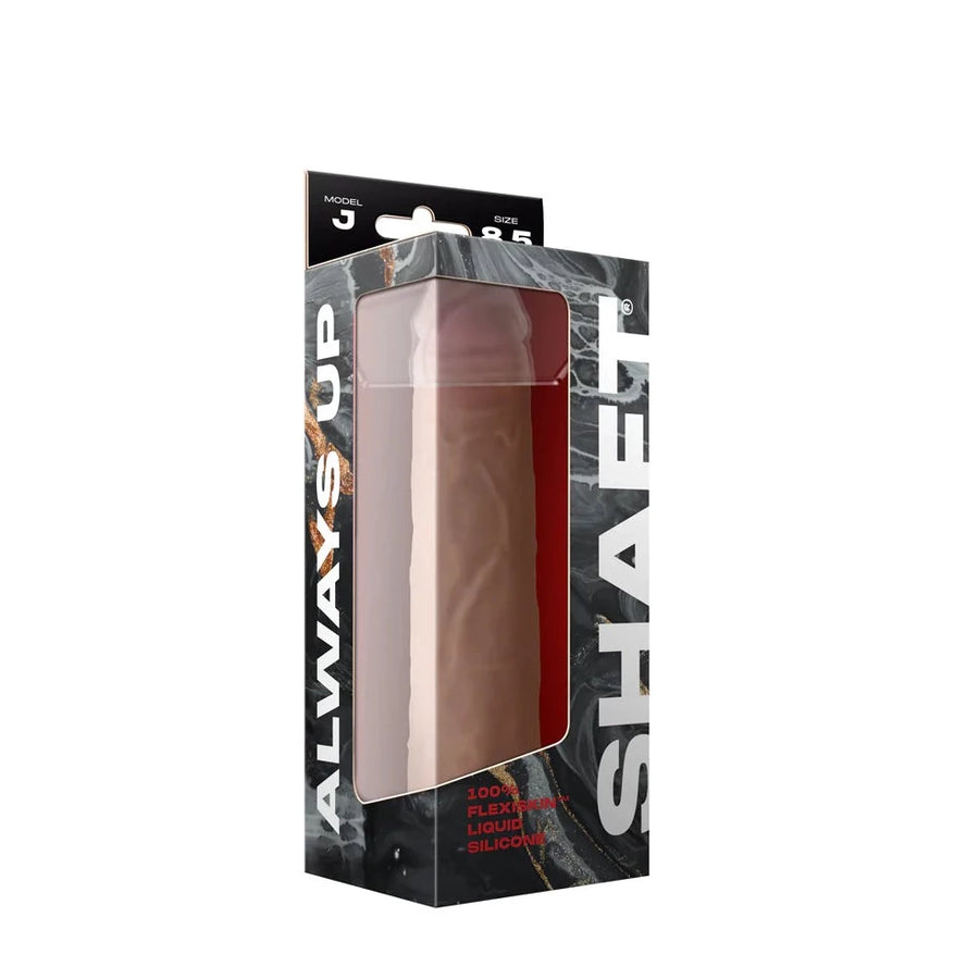 Shaft Always Up Model J Flexiskin Liquid Silicone Realistic Dildo 8.5 inch