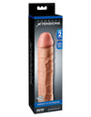 Pipedream Fantasy X-Tensions Perfect 2 inch Fanta Flesh Extension Penis Sleeve Natural