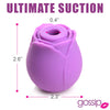Gossip CUM INTO BLOOM Clitoral Suction Stimulator Rose Flirt Rose Flower Vibrator