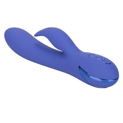 California Dreaming BEVERLY HILLS BUNNY Rechargeable Rabbit Vibrator with Flickering Clitoral Teasers
