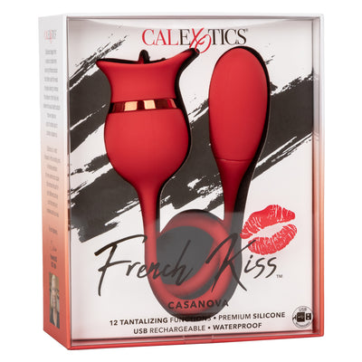 French Kiss CASANOVA Flickering Tongue and Egg Vibrator