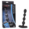 CaleXOtics ECLIPSE SLENDER BEADS Black Silicone Flexible Anal Beads