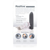 Screaming O 20 Function POSITIVE Rechargeable Grey Bullet Vibrator with Finger Cradle