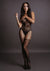 Le Desir Bliss Lingerie LACE AND FISHNET BODYSTOCKING Black