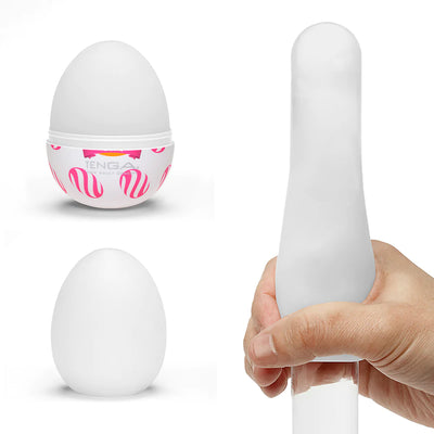 Tenga Egg Masturbator CURL Texture