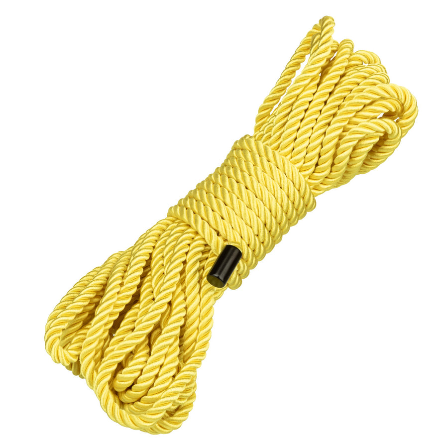 BOUNDLESS BDSM Rope 32.75'/10m Yellow