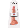 Pipedream King Cock Thick Realistic Dildo with Balls 10 inch