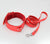 Berlin Baby Faux Fur Lined Adjustable Collar and Leash Set Red