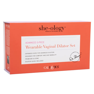 Calexotics She-Ology ADVANCED 3 Piece Wearable Vaginal Dilator Set
