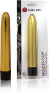 Dorcel Luxury GOLDEN BOY Gold Rod Smooth Multispeed Vibrator