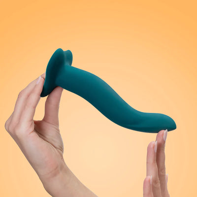 Fun Factory LIMBA FLEX M Bendable Silicone Dildo with Suction Cup with FREE TOYBAG