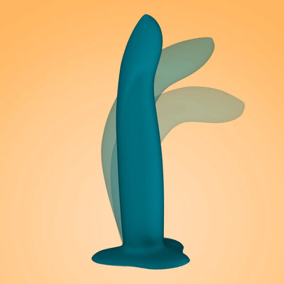 Fun Factory LIMBA FLEX M Bendable Silicone Dildo with Suction Cup with FREE TOYBAG