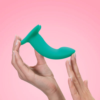 Fun Factory LIMBA FLEX S Bendable Silicone Dildo with Suction Cup with FREE TOYBAG
