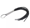 JOYGASMS Sparkly Diamante Handle Long Flogger with Soft Faux Leather Tails Whip