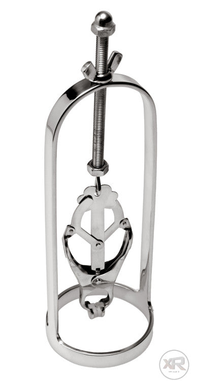 Master Series GUILLOTINE Stainless Steel Clover Clamp Nipple Stretchers