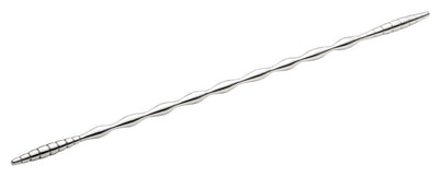 Orion PenisPlug Dip Stick Stainless Steel Long Dilator with a Stimulating Structure Ø 3mm- 6 mm