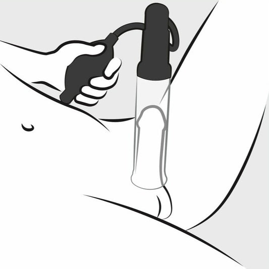 Pipedream PDX Elite TRIPLE ACTION SUCK N PUMP STROKER Vibrating Penis Pump and Masturbator Squeezes Enlarges and Vibrates