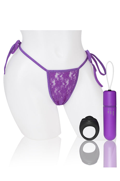 Screaming O My Secret 4T Panty Vibrator with Wireless Remote Control Ring Purple