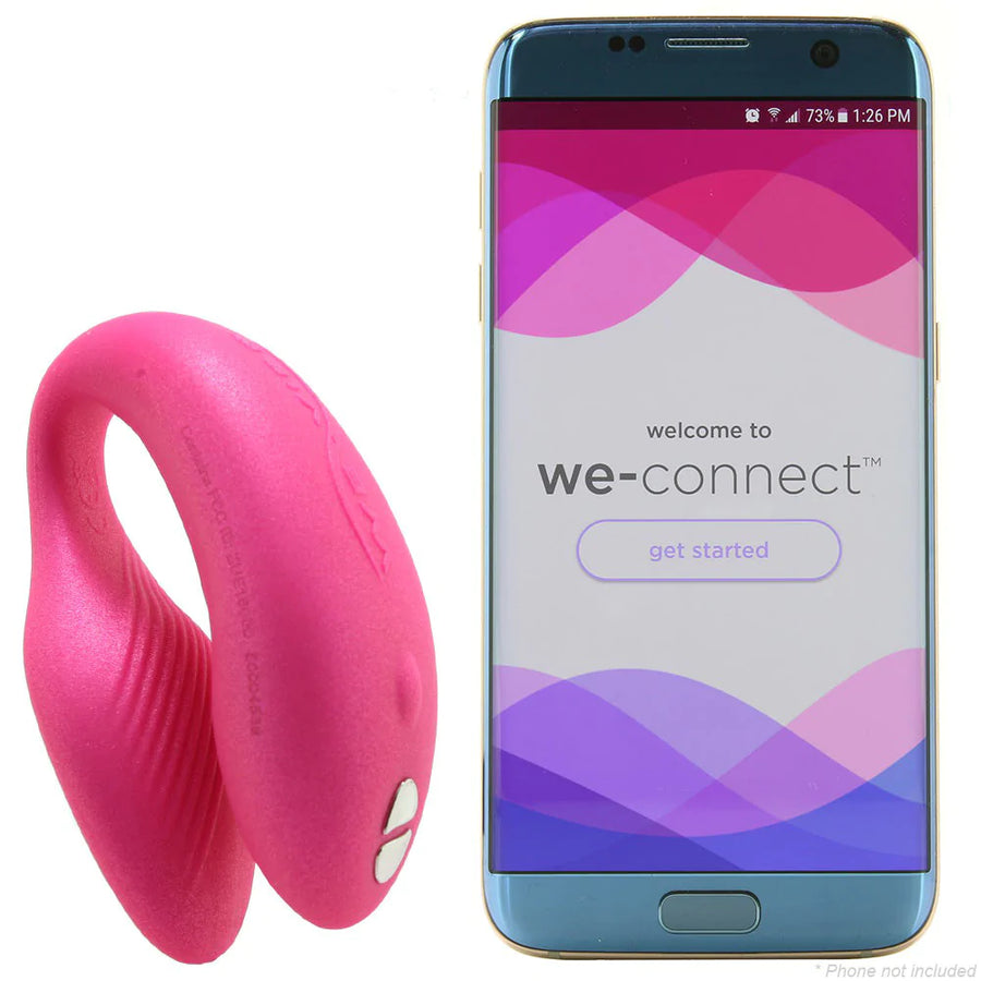 We Vibe CHORUS Couples Vibrator Remote and App Controlled Wearable Vibe Cosmic Pink