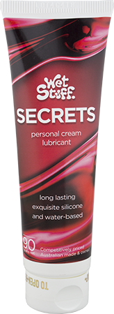Wet Stuff Secrets Long Lasting Exquisite Silicone and Water Based Lubricant 90g