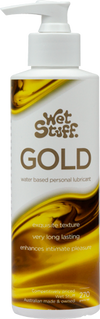 Wet stuff Gold  Water Based Lubricant with Pump Dispenser 270g 