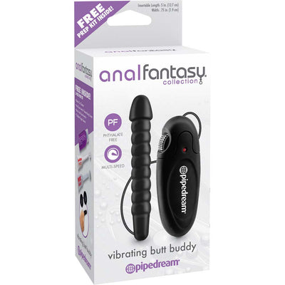 Pipedream Anal Fantasy Collection Vibrating Butt Buddy Silicone Anal Dildo