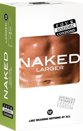 Four Seasons Naked Larger Condoms