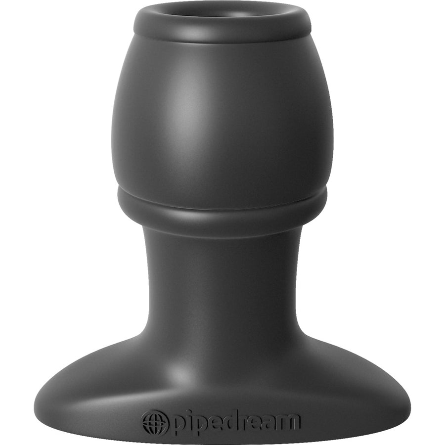 Pipedream Anal Fantasy Collection Open Wide Hollow Tunnel Butt Plug 2.4 inch Black