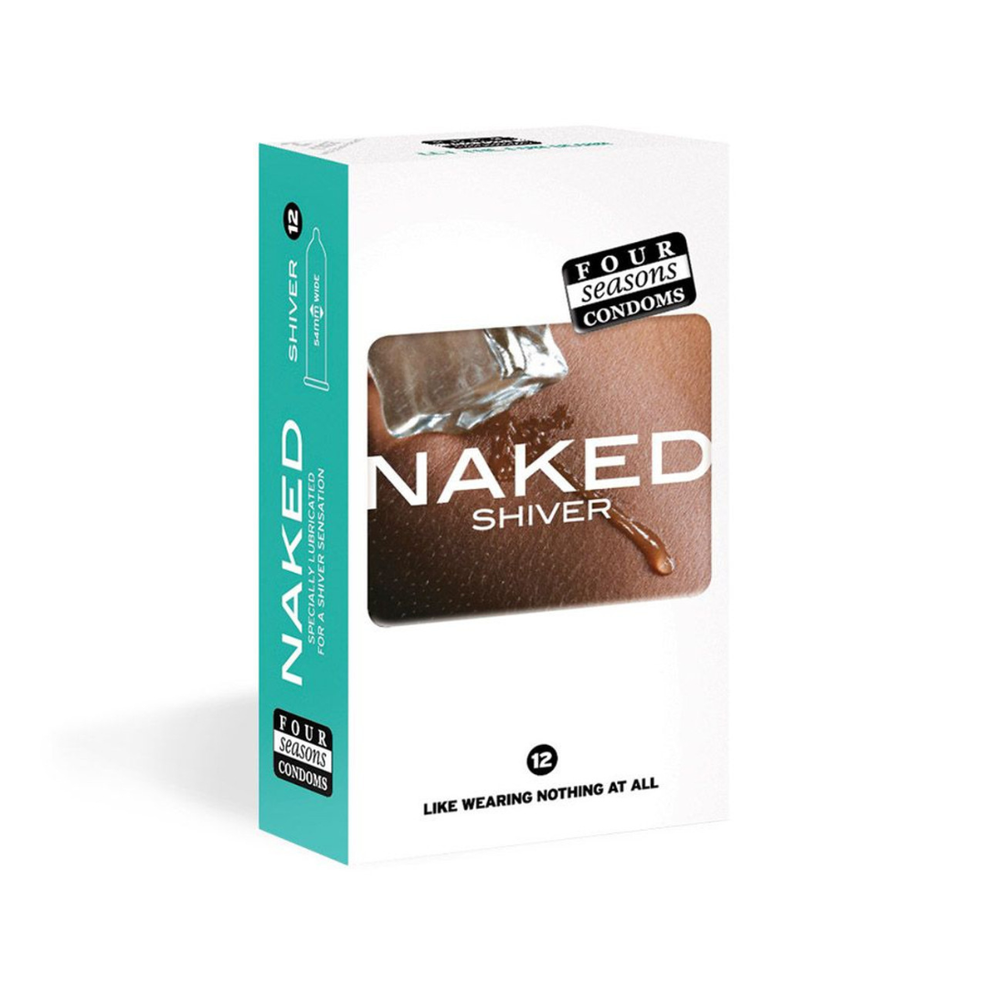 Four Seasons Naked Shiver Condoms 12 Pack****