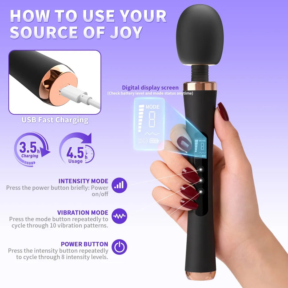 Silk Pulse X Wand Massage Wand