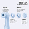 Satisfyer Pro 2 Generation 4 App-Controlled Clitoral Stimulator, Serene Blue