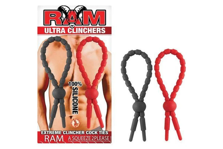 Ram ultra clinchers cock rings (2 pack)