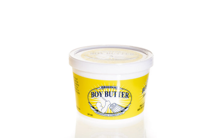Boy Butter Original 16oz Tub of Lubricant Not Latex Compatible