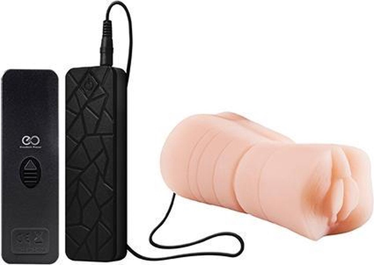 XXX To Go Small Masturbator with Controller Red Head