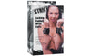 Locking Padded Wrist Cuffs with Chain