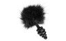 Black Bunny Tail Anal Plug
