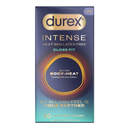 Durex Intense Next Gen Latex-Free Close Fit Condoms 10 Pack