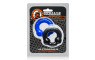 Oxballs Ultraballs 2 Pk Cockring Black And Pool Blue