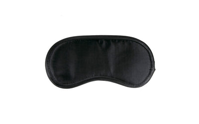 Black Satin Eye Mask
