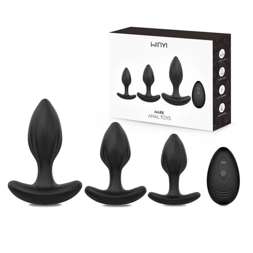 Winyi Mark 3-Piece Anal Training Kit - Beginner to Advanced Set