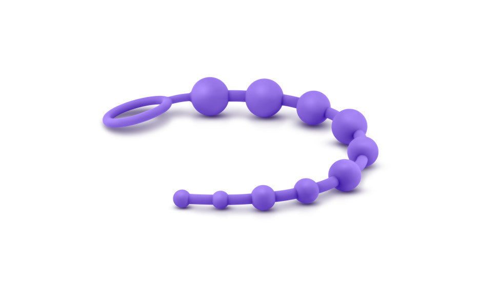 Luxe Silicone 10 Beads Purple